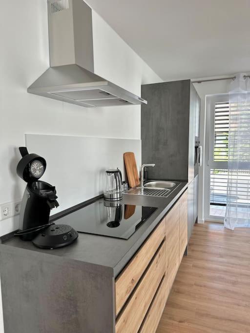 Amao-Pearl I Comfort Suite I 94Qm I Kingsize-Bett I Exklusiv Mit Balkon & Tiefgarage I Aufzug Offenburg Eksteriør bilde